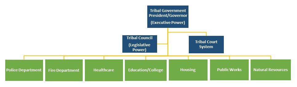 tribal government diagram